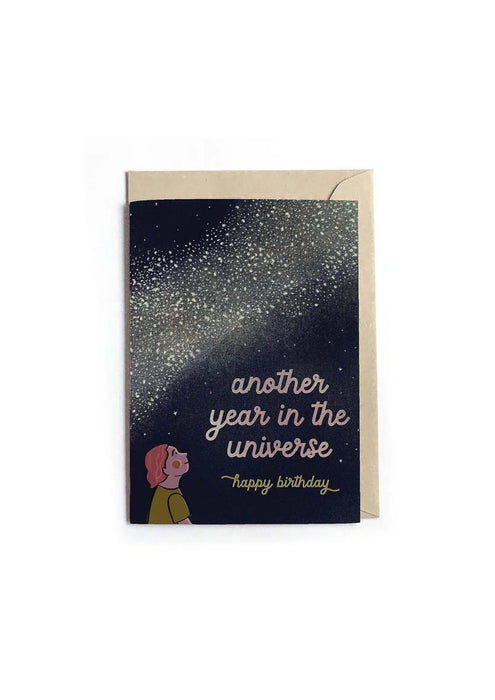 Universe Birthday Card