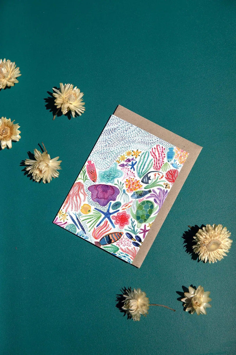 Great Barrier Reef Greeting Card By To The Trees