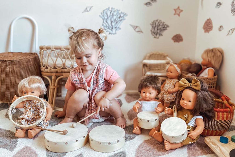 Trio Drum Set by Marching Bambino Musical Instrument for Toddlers Best Seller 18m+