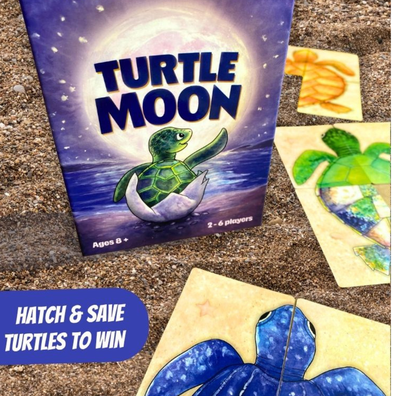 Turtle Moon Family Card Game by Gumnut Trails Strategy Game 2-6 Players 8yrs+