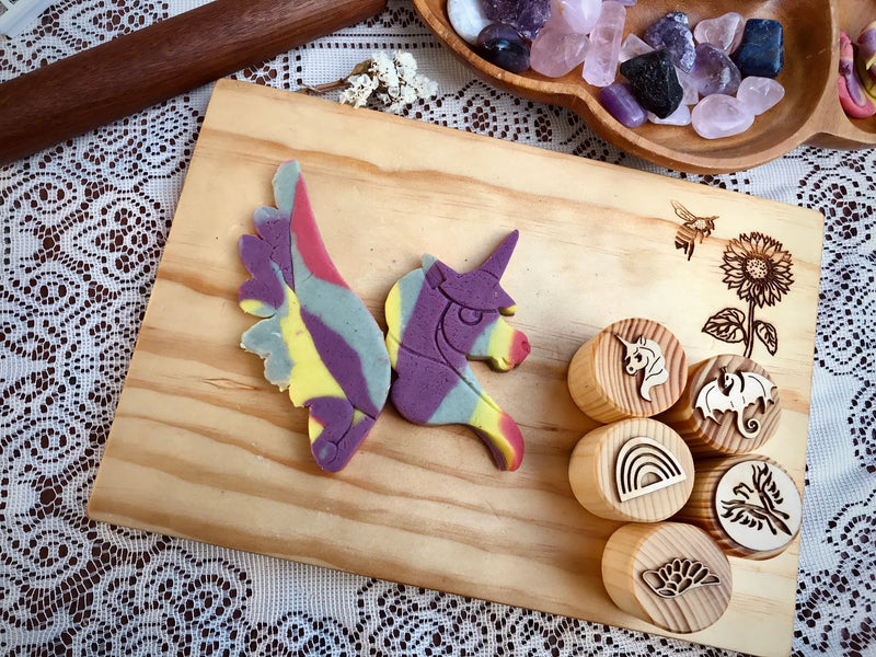 Unicorn Bio Cutter  by Beadiebug Playdough Sand Toys Art and Craft for Kids Fairy Unicorn and Castle Theme 3yrs+