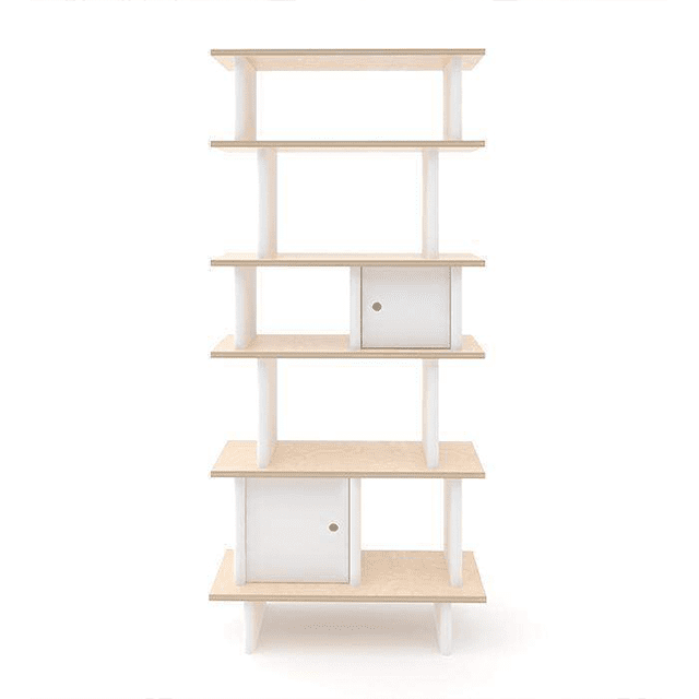 Oeuf Shelf Kid’s Book and Toy Storage Shelf 165cm H x 74.5cm W x 31cm D Kids Furniture
