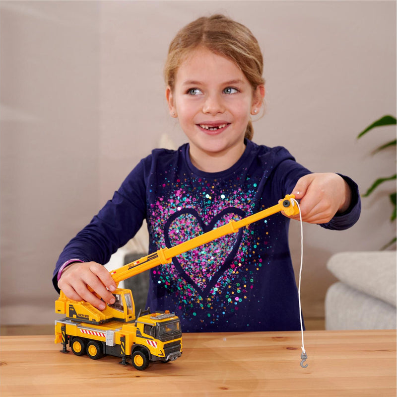 Majorette FMX Volvo Truck Crane Construction Toy Car Gift Idea for 3yrs+