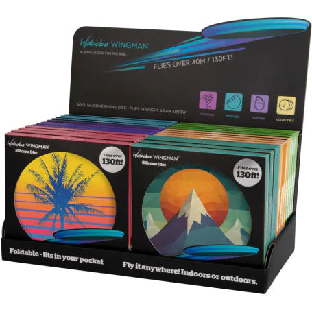 Waboba Wingman Flying Disc Assorted Design Outdoor Toys 6yrs+