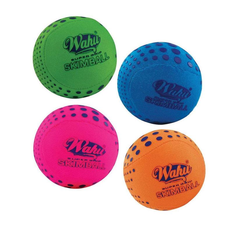 Wahu Bounce on Water Super Grip Skimball 6cm 1pc Assorted Colour Outdoor Activities for 6yrs+