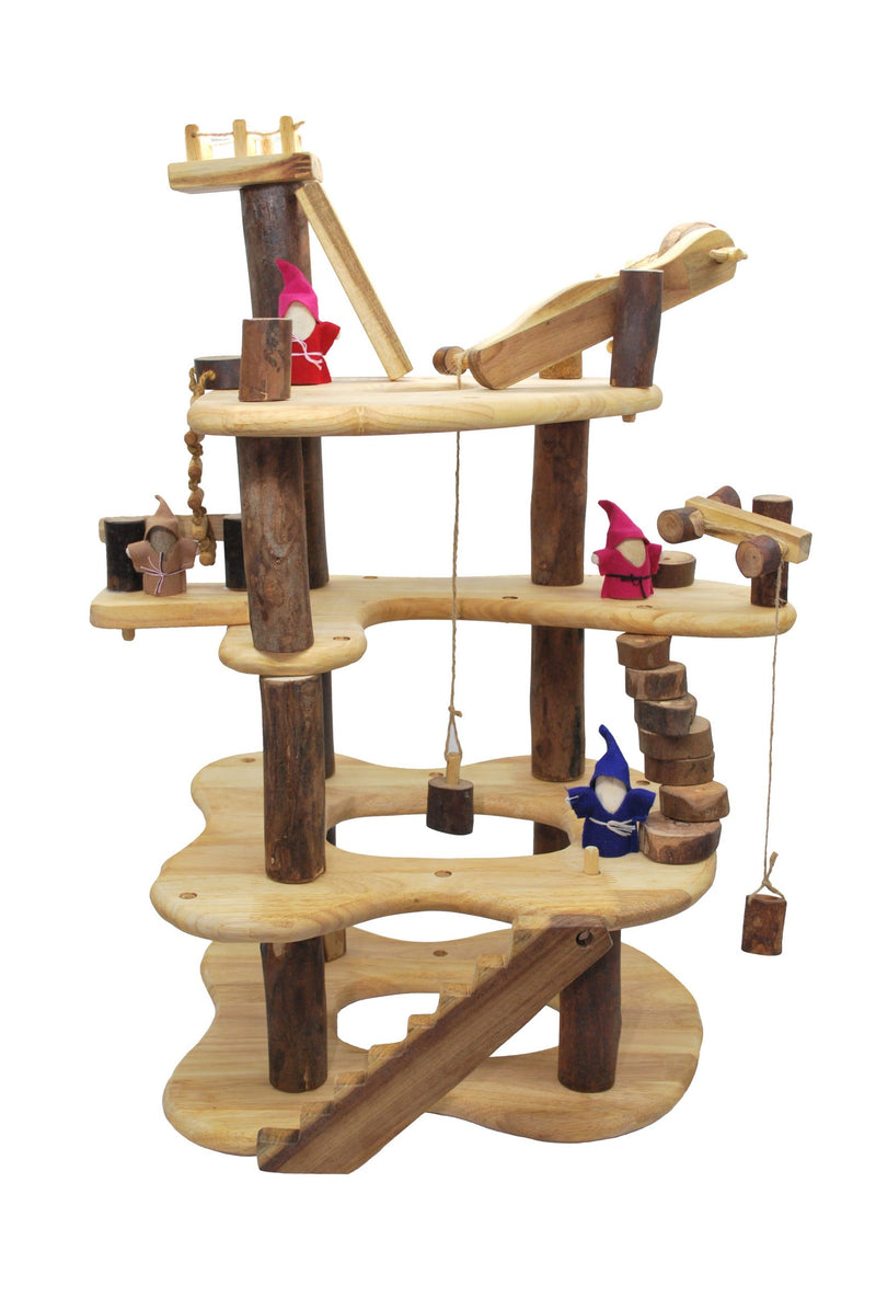 Qtoys Three Level Treehouse Playset Developmental Toys for Toddlers Pretend and Imaginative Play Best Seller 3yrs+ (Bulky Shipping)