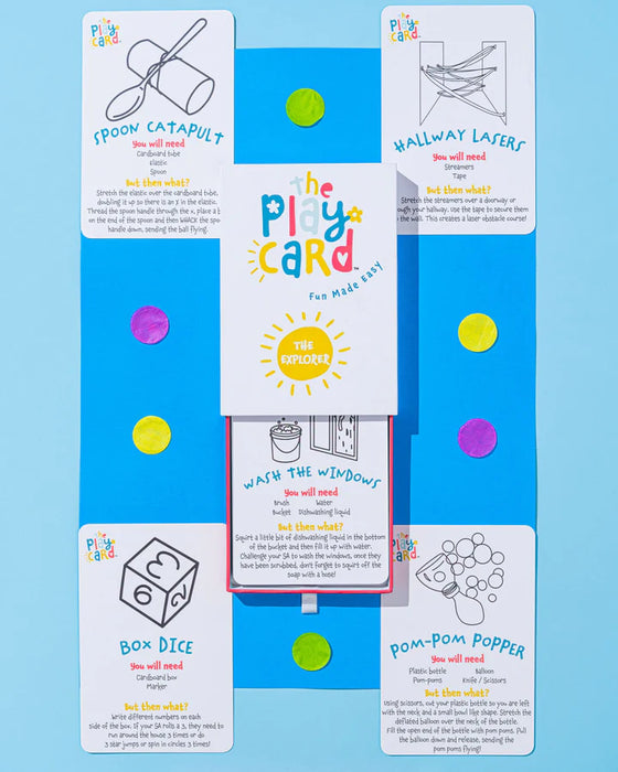 The Play Card Co - Explorer Activities 4yrs+