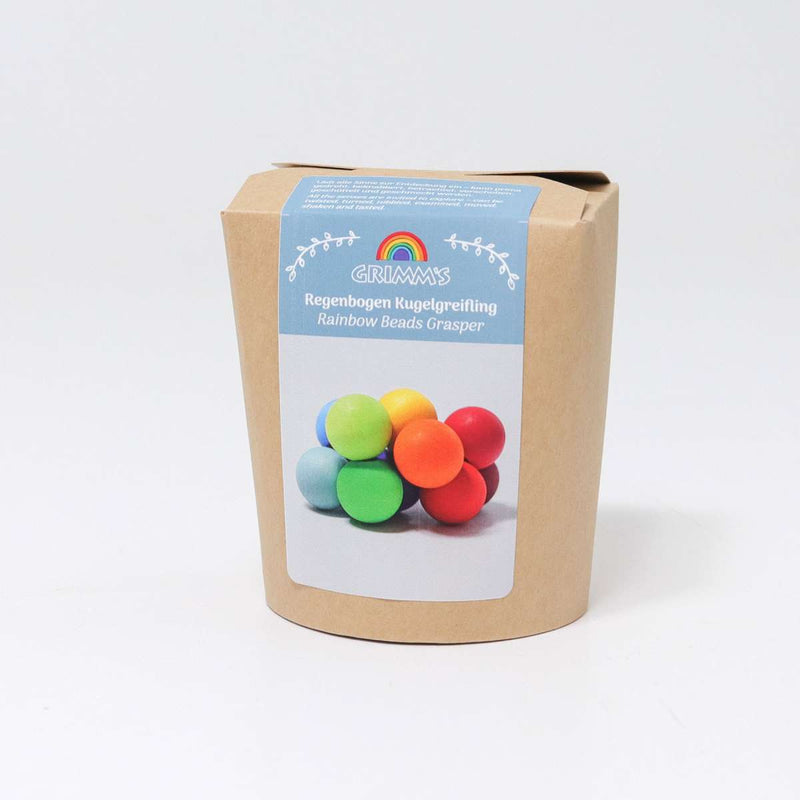 Grimm's Rainbow Beads Grasper Baby Toys Baby Gifts Idea Best Seller Most Loved in Store 0m+