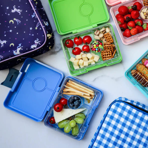 Yumbox Lunch Snack Box 3 Compartment New Design Kids Lunch Box 3yrs+