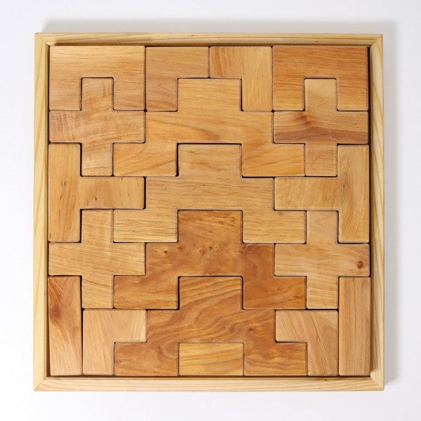 Grimm's Building Set Stairway Wooden Building Blocks 3yrs+