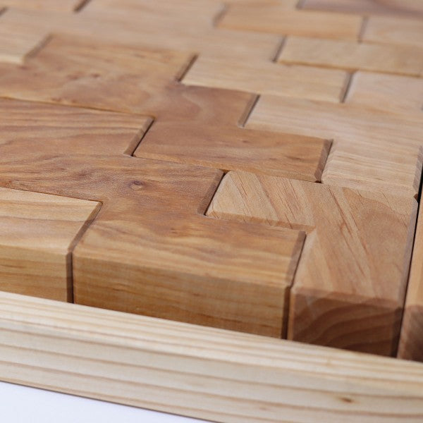 Grimm's Building Set Stairway Wooden Building Blocks 3yrs+