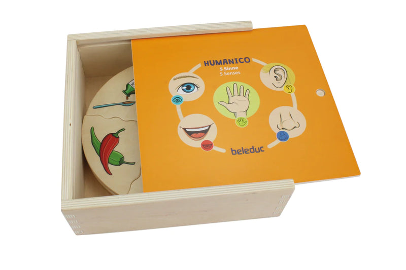 Beleduc Humanico 5 Senses Puzzle 3yrs+ - My Playroom 