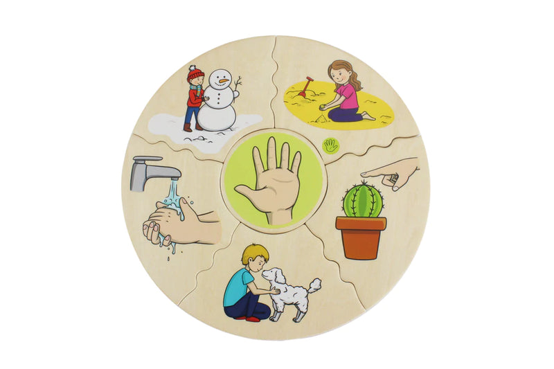 Beleduc Humanico 5 Senses Puzzle 3yrs+ - My Playroom 