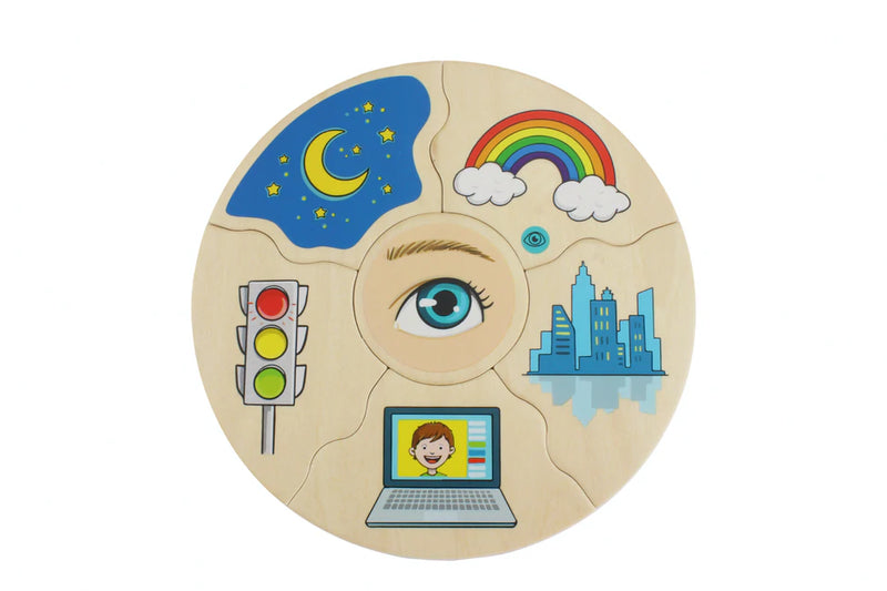 Beleduc Humanico 5 Senses Puzzle 3yrs+ - My Playroom 