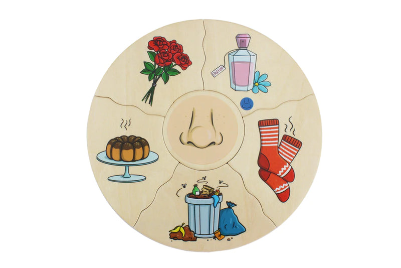 Beleduc Humanico 5 Senses Puzzle 3yrs+ - My Playroom 