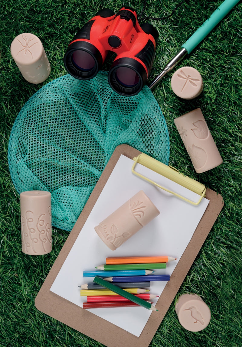 Yellow Door Let’s Roll Habitat Pond Life Rolling Pin Art and Craft for Kids Playdough Sand Sensory Toys 2yrs+