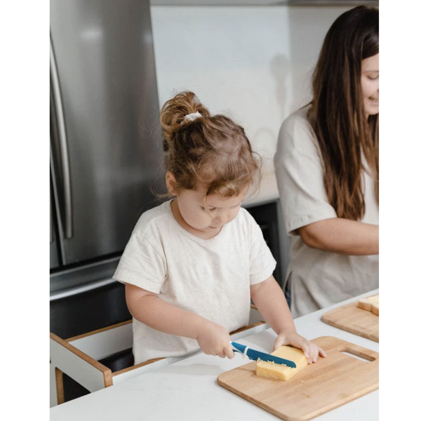 Kids Montessori Cutting Board and Wedge