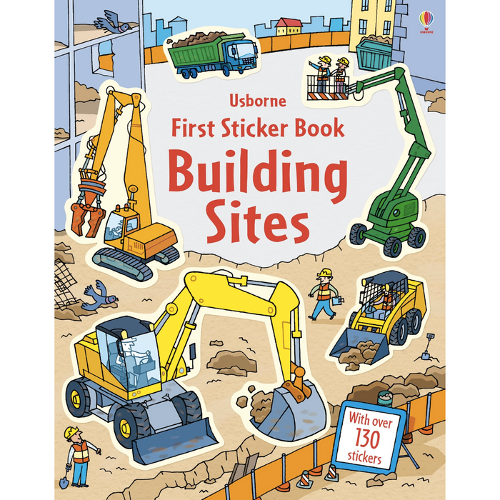 Building Sites First Sticker Book (Paperback)