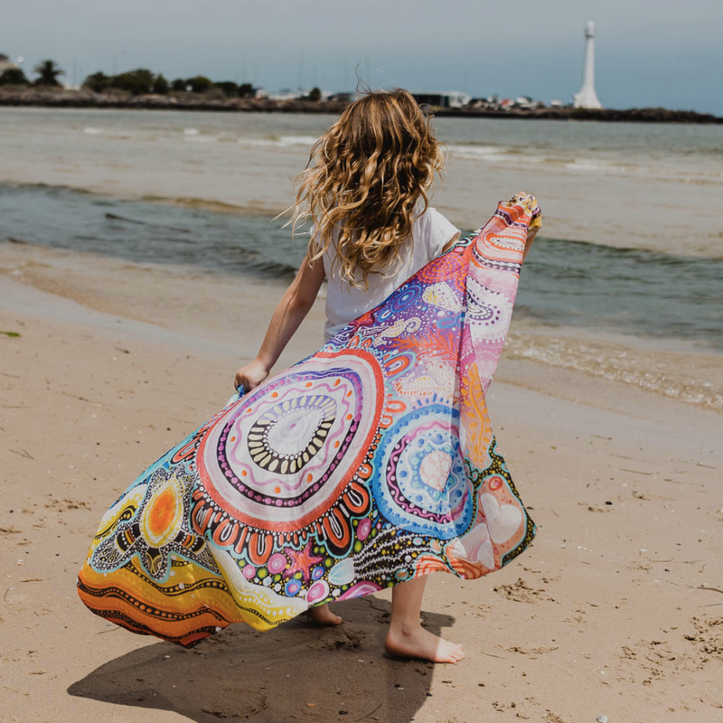 Play Silks by Play Silkies Australia Aboriginal Silk Wani-Wani Watina First Nations Resources Sensory Toys Best Seller 3yrs+