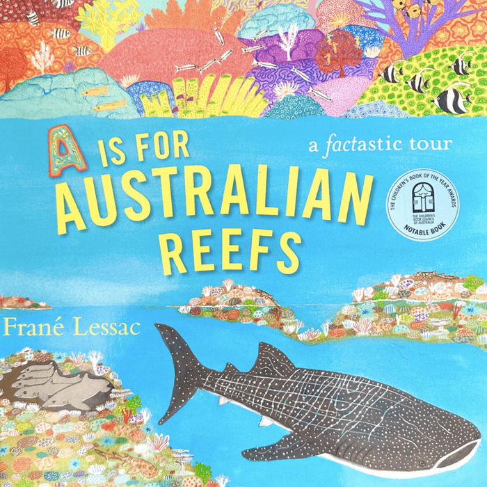 A is for Australian Reefs (Hardcover) by Frane Lessac: Australian