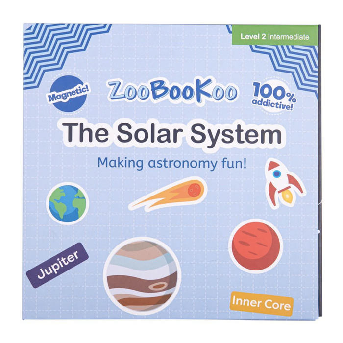 Solar System Magnetic Activity Book ZooBooKoo 5yrs+