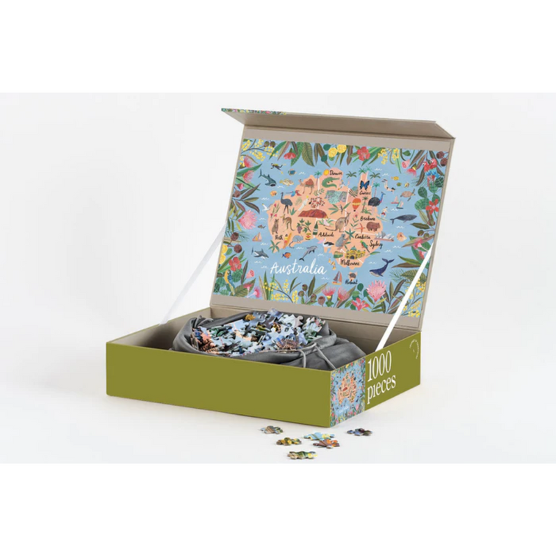 1000 Piece Jigsaw Puzzle Australia Edition by Journey of Something 12yrs+