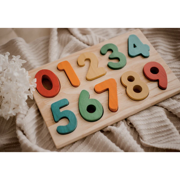 Qtoys Rainbow Number Puzzle 2yrs+