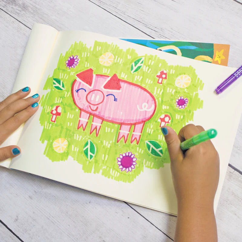 Ooly Erasable Markers Make No Mistake Set of 12 Stationary Art and craft for kids 3yrs+