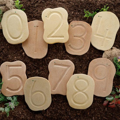 Yellow Door Feels-Write Number Stones 10pc 3yrs+ - My Playroom 