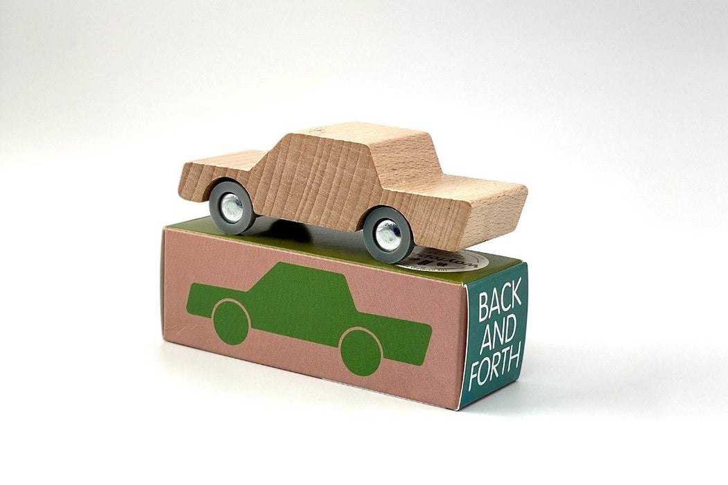 WaytoPlay Back & Forth Car Natural Wood 3yrs+ - My Playroom 