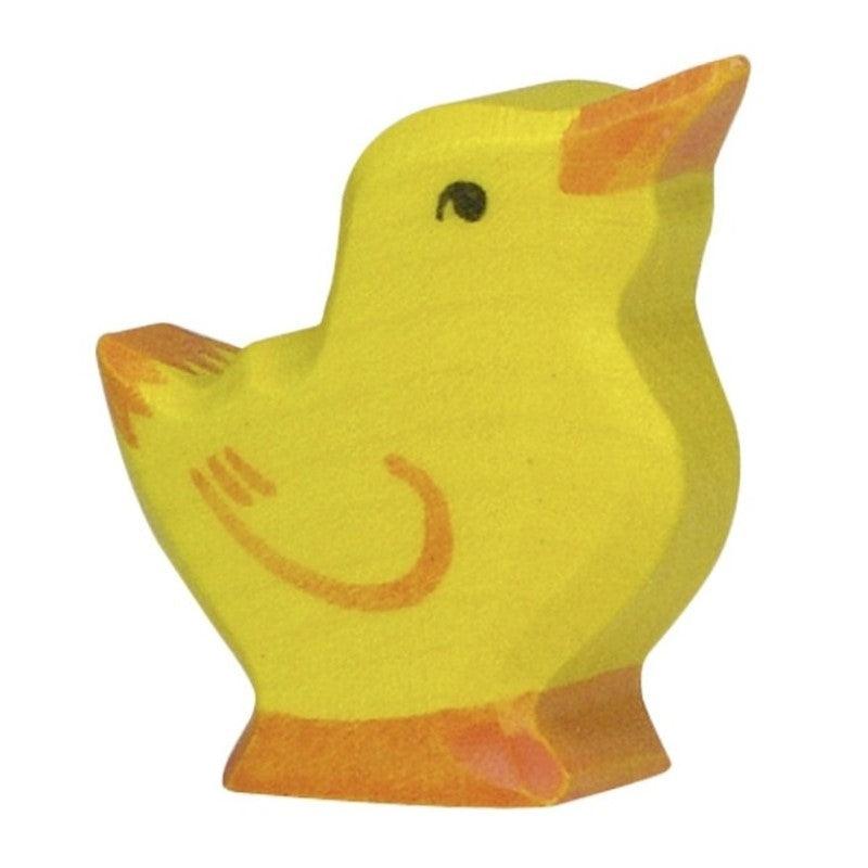 Holztiger Chick Head Raised Wooden Animal - My Playroom 