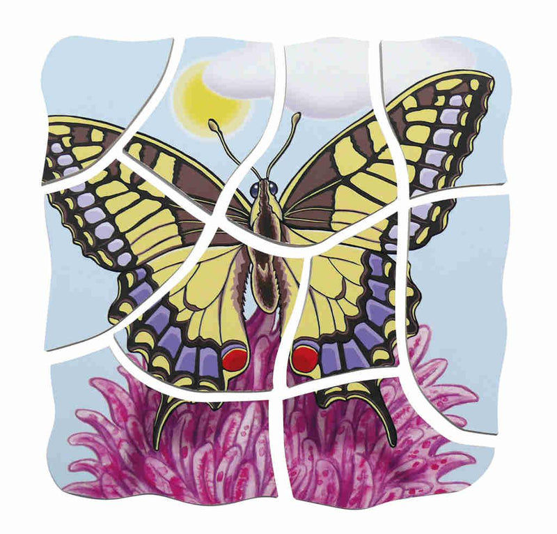 Beleduc Life Cycle Wooden Numbered Puzzle - Butterfly 4yrs+ - My Playroom 