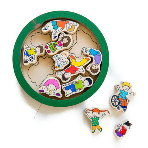 The Freckled Frog The Inclusion Puzzle 3yrs+ - My Playroom 