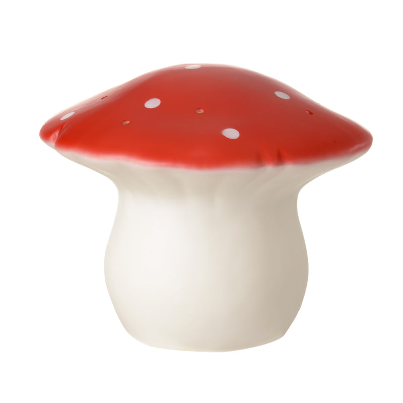 Heico Kids Night Light Medium Mushroom Lamp Red with white CORD Best Seller
