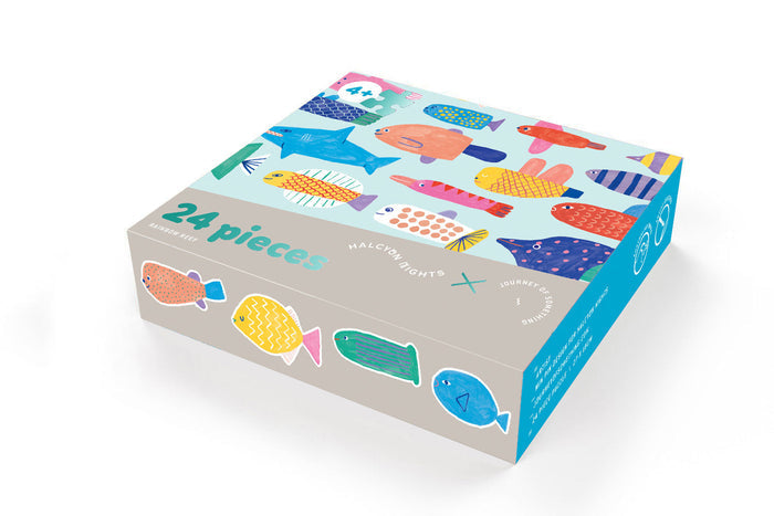 Puzzle 24 Piece Rainbow Reef Ocean Toys  by Journey of Something  4yrs+