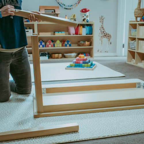 Montessori Furniture Upper Primary Kids TABLE SET (8yrs+) Beechwood - Table 120 x 60 x 64(H)cm, Chair 38cm(H) Best Seller Kids Furniture