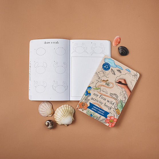 My First Wild Activity Book Nature Inspired Games and Puzzles (Paperback) Interactive Book Stationary Art and craft for kids Gifting Ideas Best Seller 4yrs+ kids book