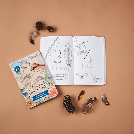 My First Wild Activity Book Nature Inspired Games and Puzzles (Paperback) Interactive Book Stationary Art and craft for kids Gifting Ideas Best Seller 4yrs+ kids book
