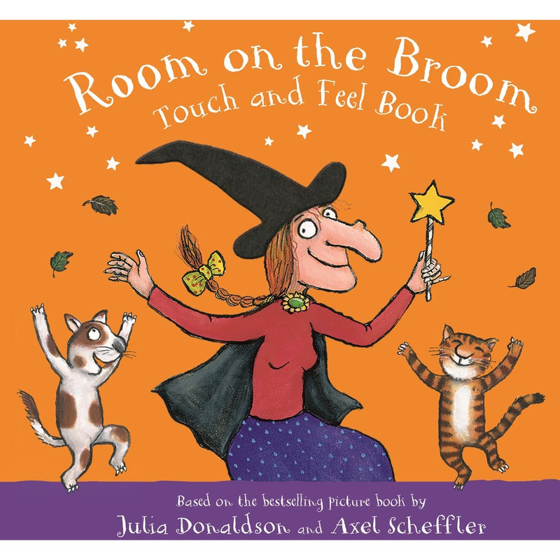 Room on the Broom: Touch and Feel Book (Board Book) by Julia Donaldson, Axel Scheffler Kids Interactive Book