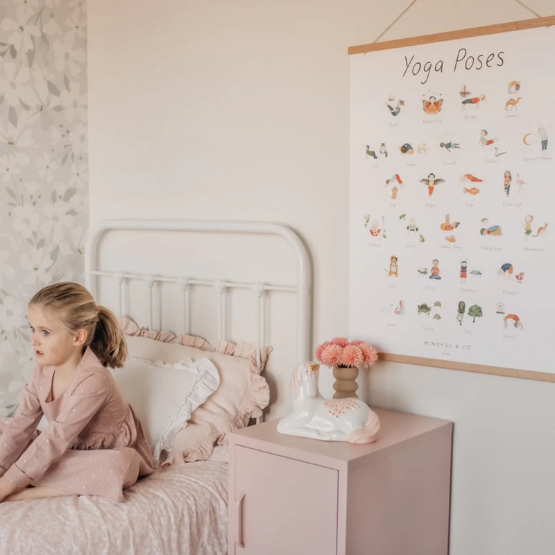 Mindful & Co Kids Yoga Poses Print Gifting Idea Best Seller 18m+