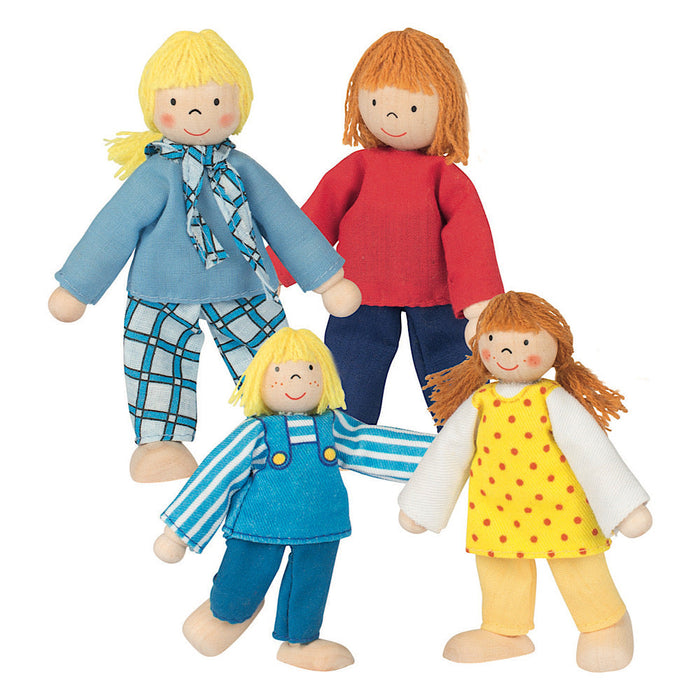 Goki Flexible Puppets Young Family 3yrs+