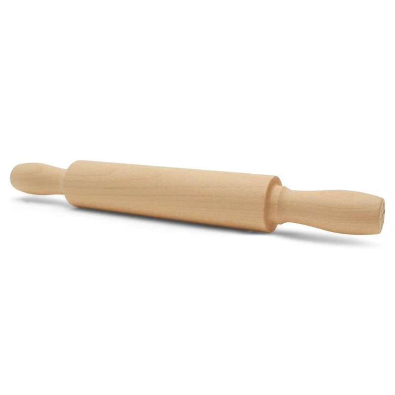 Mini Wooden Rolling Pin Playdough Sand Toys Art and Crafts for Kids 3yrs+