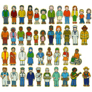 The Freckled Frog The Wooden Village People 12m+ - My Playroom 