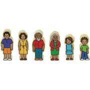 The Freckled Frog Indigenous Wooden People 12m+ - My Playroom 