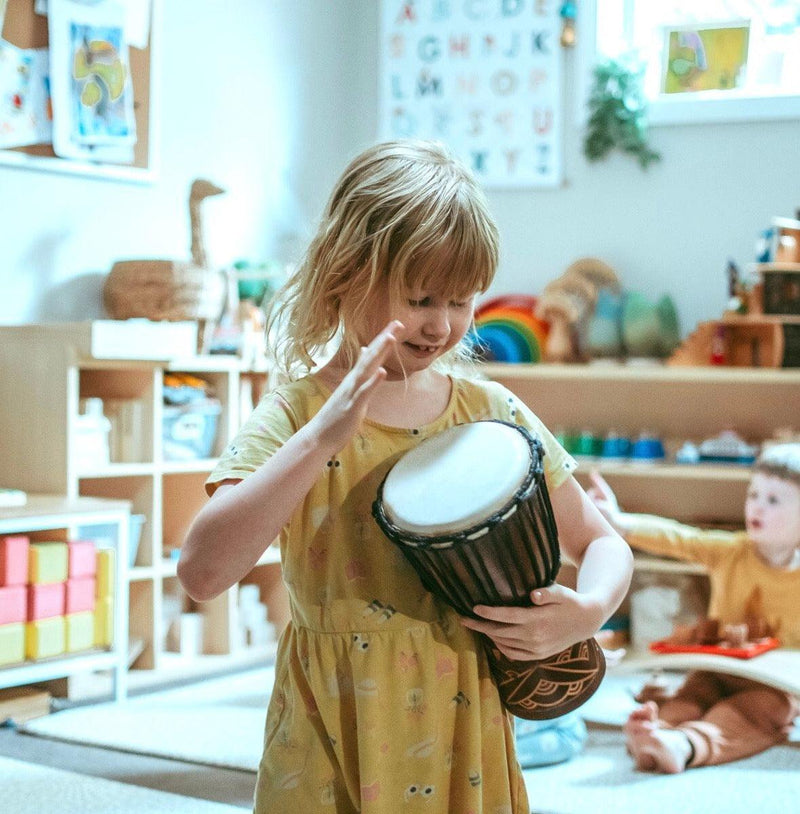Hand made Djembe Drum - 30cm - My Playroom 
