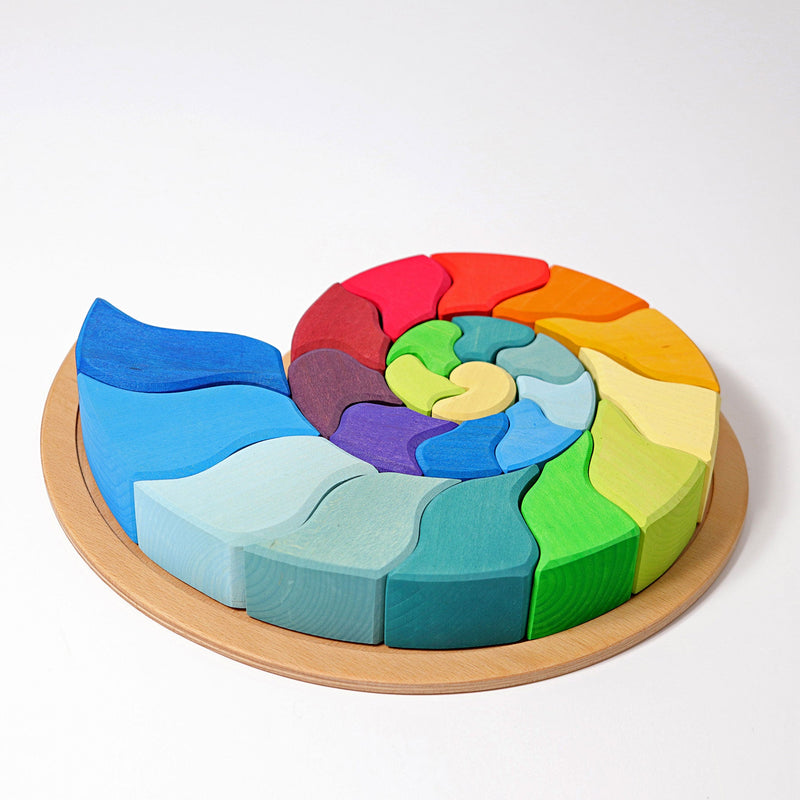 Grimm's Building Blocks Set Ammonite 3yrs+