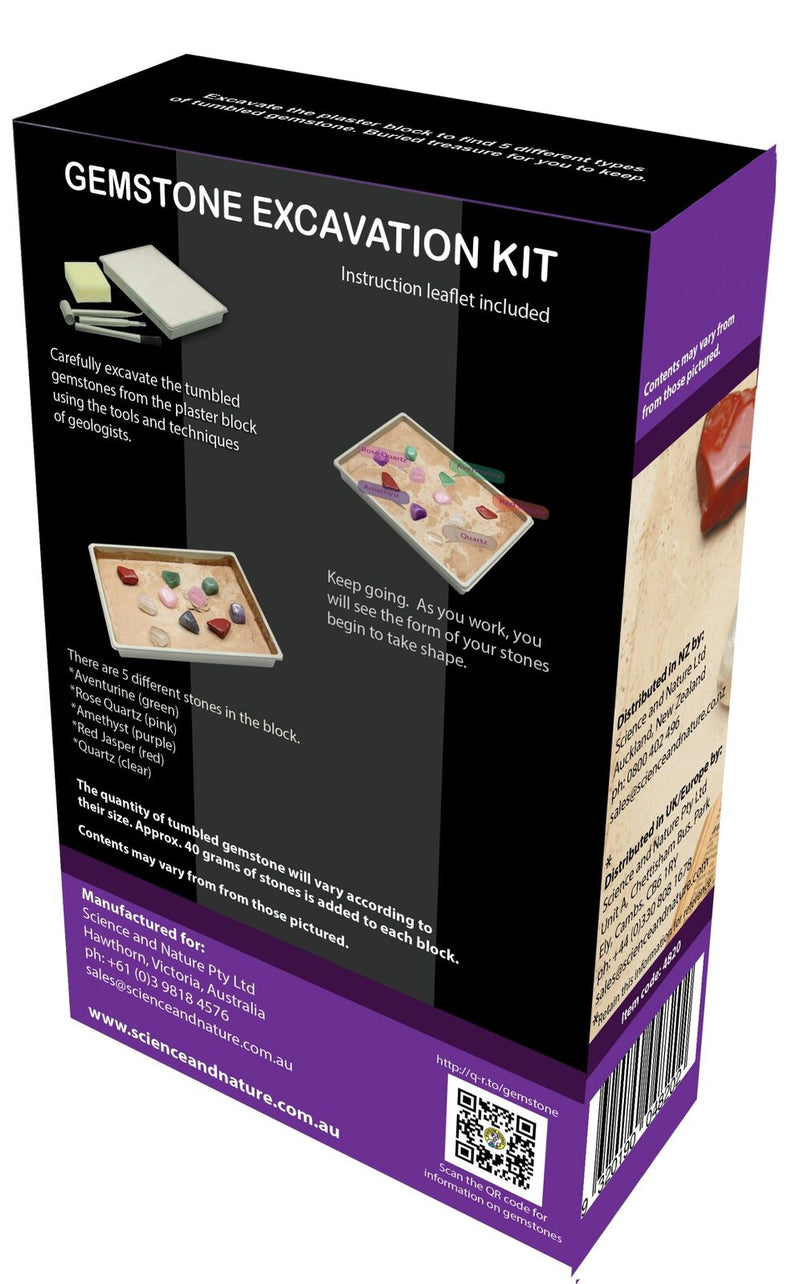 Gemstone Excavation Kit Early Science STEM Toys 8yrs+