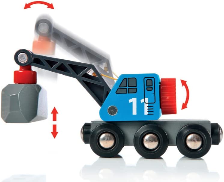 BRIO Rail & Road Loading 32pcs With Sound And Light Large Set Best Seller 3yrs+