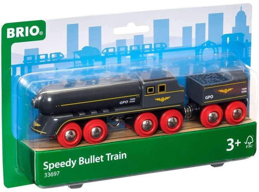 BRIO Speedy Bullet Train 2 Pcs 3yrs+ - My Playroom 
