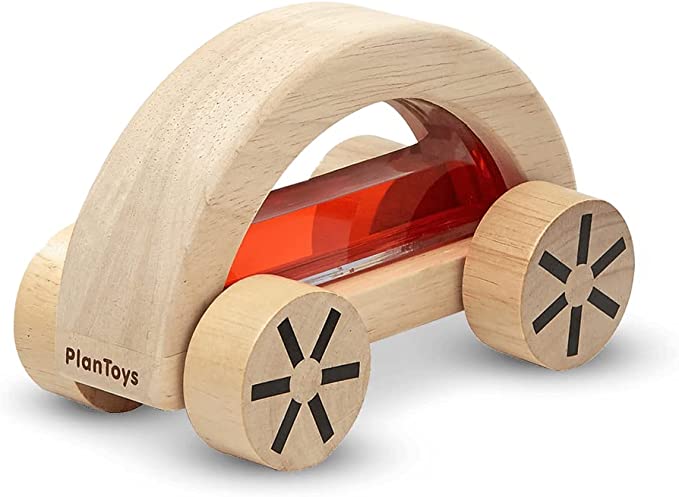 PlanToys Sensory Car Wautomobile Toddler Toys Car Sensory Toys Best Seller 18m+